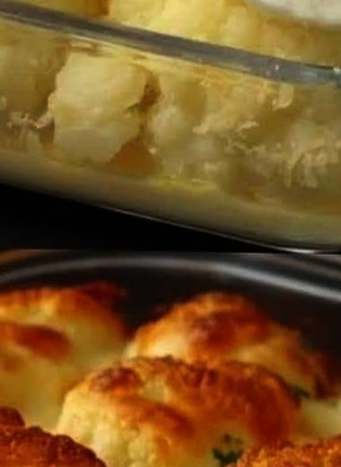 easy baked cauliflower cheese recipe creamy cheesy and healthy