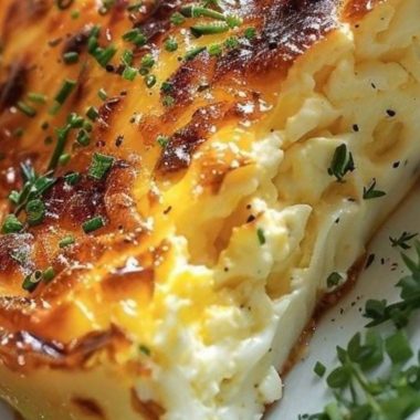 easy baked cottage cheese and egg casserole a healthy breakfast delight