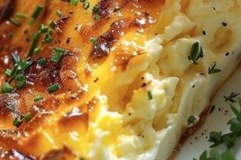 easy baked cottage cheese and egg casserole a healthy breakfast delight
