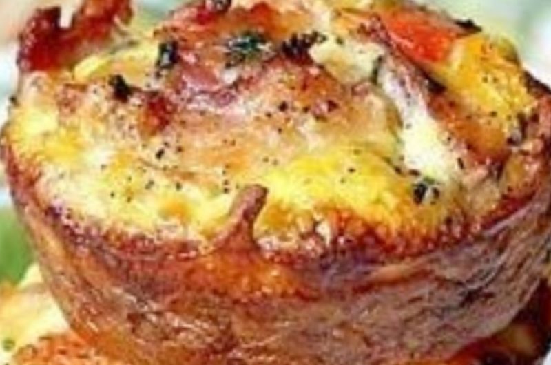 easy breakfast muffins recipe hash brown bacon and egg cups for a perfect morning