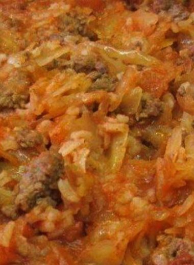 easy cabbage roll casserole recipe a one pot comfort food delight