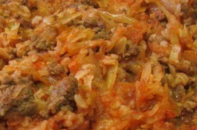 easy cabbage roll casserole recipe a one pot comfort food delight