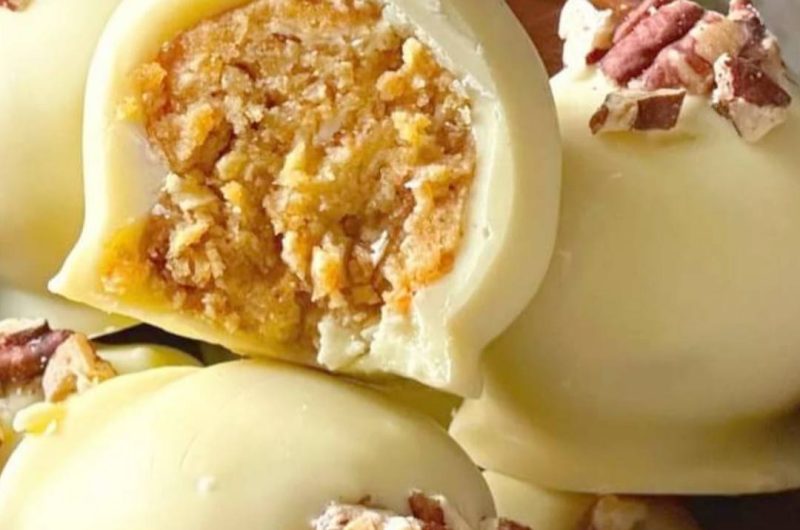 easy carrot cake truffles recipe a popable delight with toasted pecans