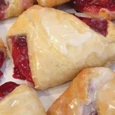 easy cherry cheese danishes recipe flaky creamy and irresistible