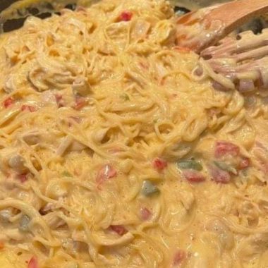 easy chicken noodle casserole recipe creamy cheesy and comforting