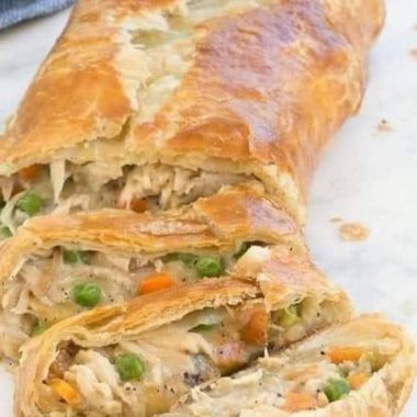 easy chicken pot pie stromboli recipe comfort food reinvented