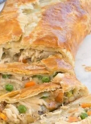 easy chicken pot pie stromboli recipe comfort food reinvented