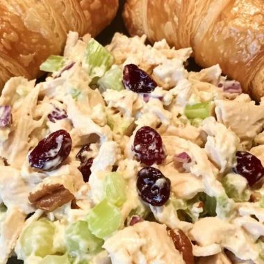 easy chicken salad on croissants recipe fresh flavorful and perfect for any occasion