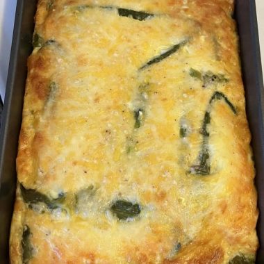 easy chile relleno bake recipe a cheesy mexican casserole delight