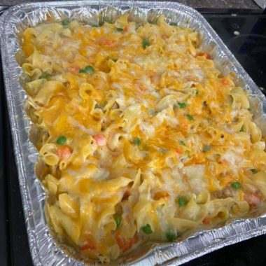 easy creamy chicken noodle casserole recipe comfort food in 30 minutes