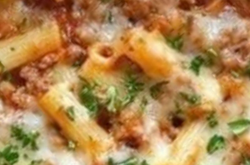 easy crock pot baked ziti recipe creamy cheesy and perfectly al dente