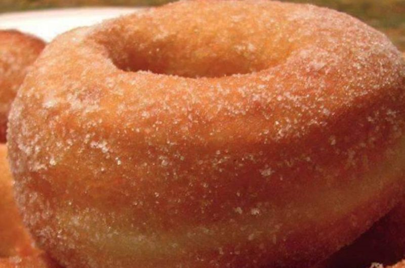 easy homemade biscuit donuts quick crispy and cinnamon sugar coated