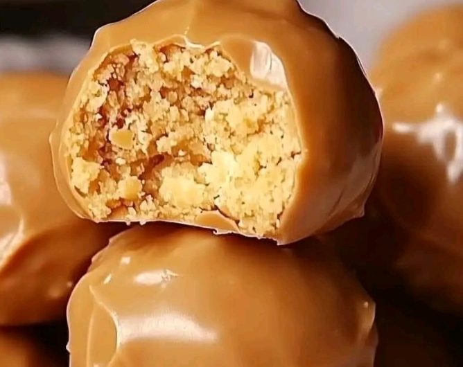 easy homemade butterfinger balls recipe no bake peanut butter chocolate treats