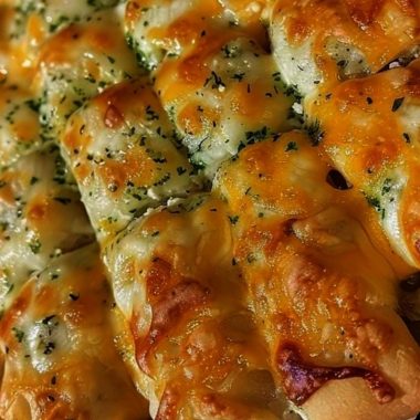 easy homemade cheesy garlic breadsticks recipe perfect for dipping