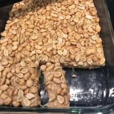 easy homemade payday candy bars recipe no bake creamy and nutty delight