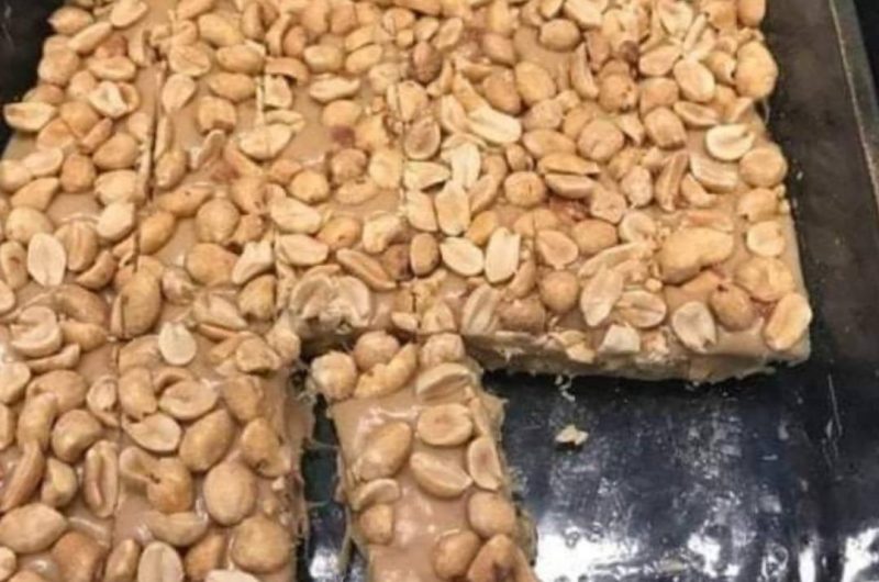 easy homemade payday candy bars recipe no bake creamy and nutty delight