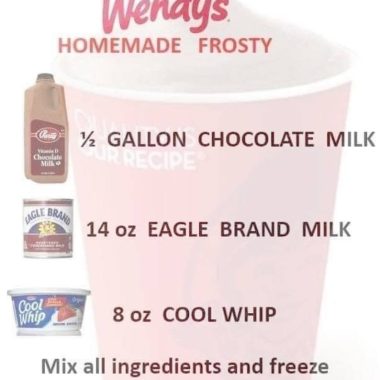 easy homemade wendys frosty recipe creamy chocolatey perfection