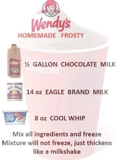 easy homemade wendys frosty recipe creamy chocolatey perfection