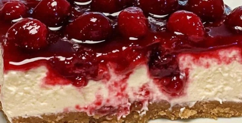 easy no bake cherry cheesecake recipe creamy sweet and perfect for any occasion