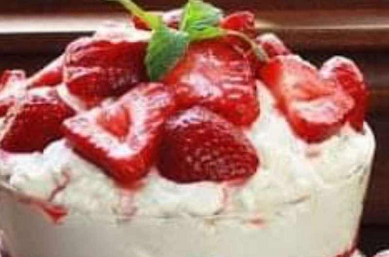 easy no bake strawberry cheesecake recipe creamy sweet and perfect for any occasion