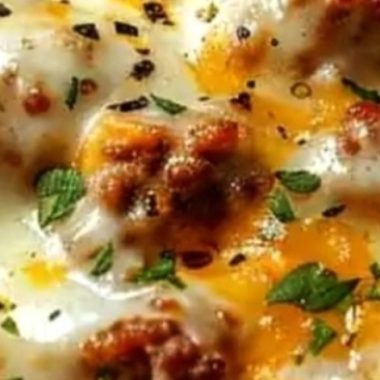 easy one pan ground sausage and rice skillet recipe quick cheesy and family friendly