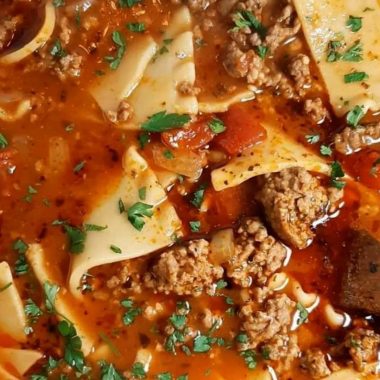 easy one pan skillet lasagna recipe quick cheesy and delicious