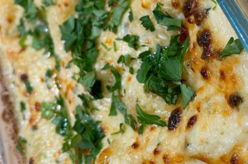 easy one pan white chicken skillet lasagna recipe creamy cheesy and ready in 30 minutes