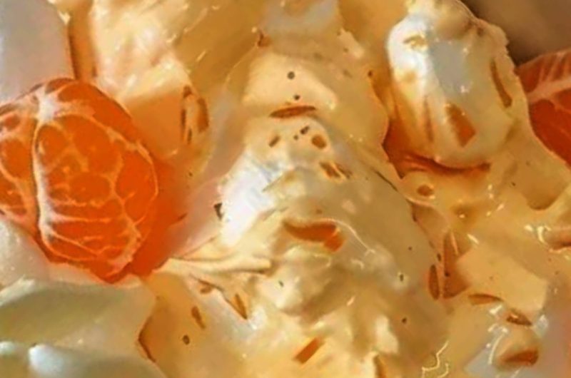 easy orange dreamsicle salad recipe a refreshing dessert delight