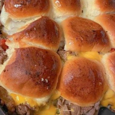 easy philly cheesesteak sliders recipe perfect party appetizer