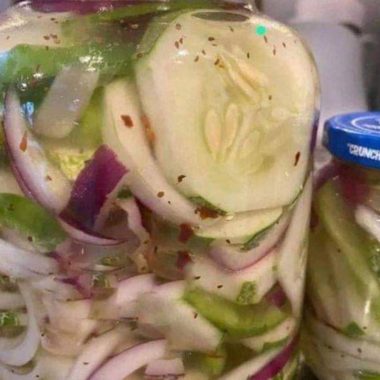 easy refrigerator pickled cucumber salad a crunchy tangy delight that lasts 2 months