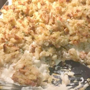 easy rotisserie chicken and stuffing casserole recipe comfort food at its best