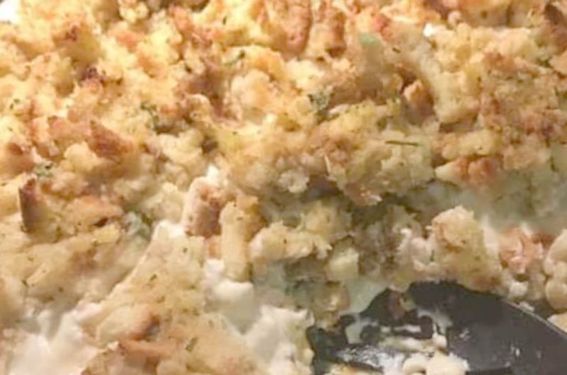 easy rotisserie chicken and stuffing casserole recipe comfort food at its best