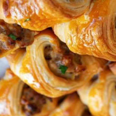 easy sausage cream cheese crescent rolls perfect brunch or party appetizer