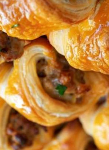 easy sausage cream cheese crescent rolls perfect brunch or party appetizer