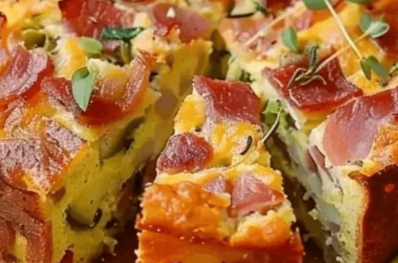 easy savory salty cake recipe perfect snack or appetizer