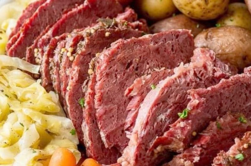 easy slow cooker corned beef and cabbage recipe a hearty irish classic