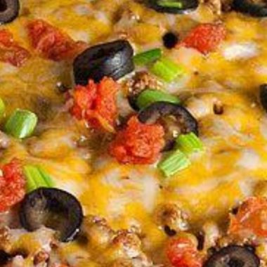 easy taco pizza recipe a delicious mexican inspired twist on classic pizza