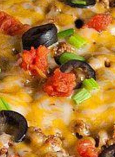 easy taco pizza recipe a delicious mexican inspired twist on classic pizza
