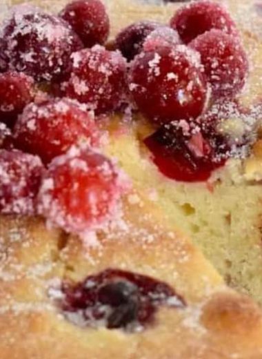 festive christmas cranberry cake recipe a holiday delight