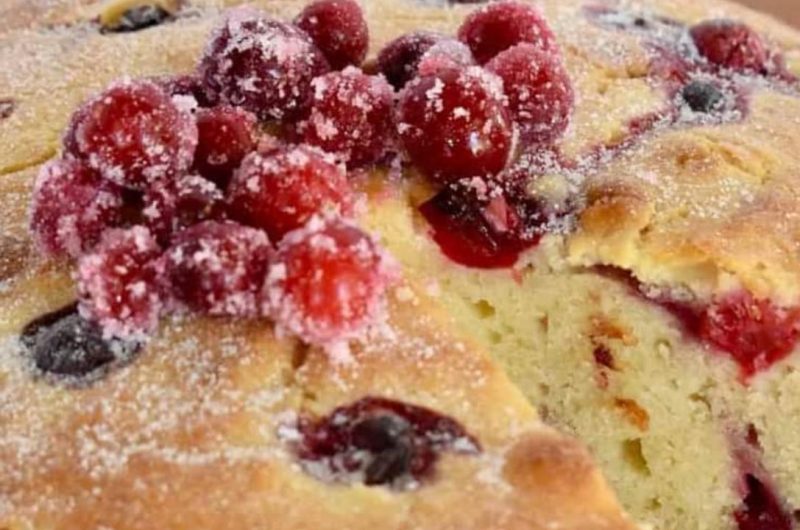 festive christmas cranberry cake recipe a holiday delight
