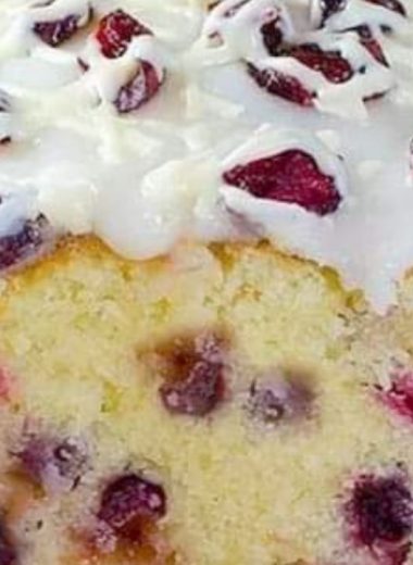 festive christmas cranberry pound cake recipe a holiday delight