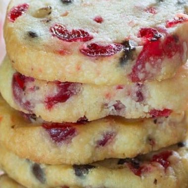 festive maraschino cherry shortbread cookies recipe a holiday delight