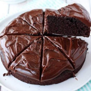fluffy eggless chocolate cake recipe moist rich and easy to make