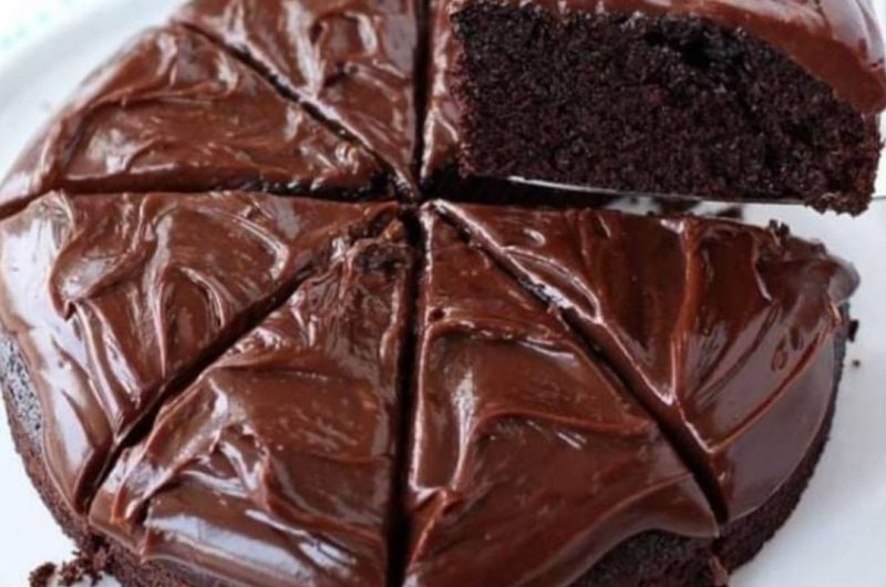 fluffy eggless chocolate cake recipe moist rich and easy to make