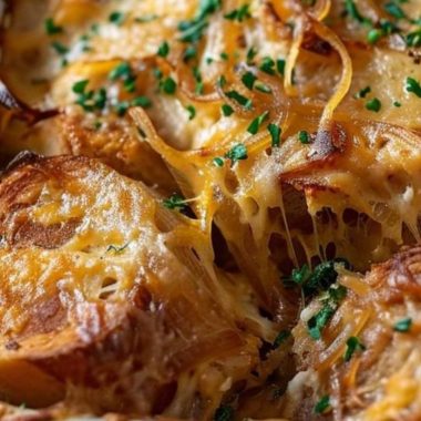 french onion soup casserole a hearty cheesy delight perfect for any occasion