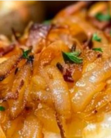 french onion stuffed potatoes a gourmet twist on a classic comfort dish