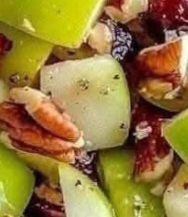 fresh apple cranberry pecan salad a vibrant crunchy delight