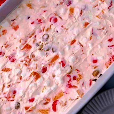 frozen fruit salad a vintage delight for holidays and summer