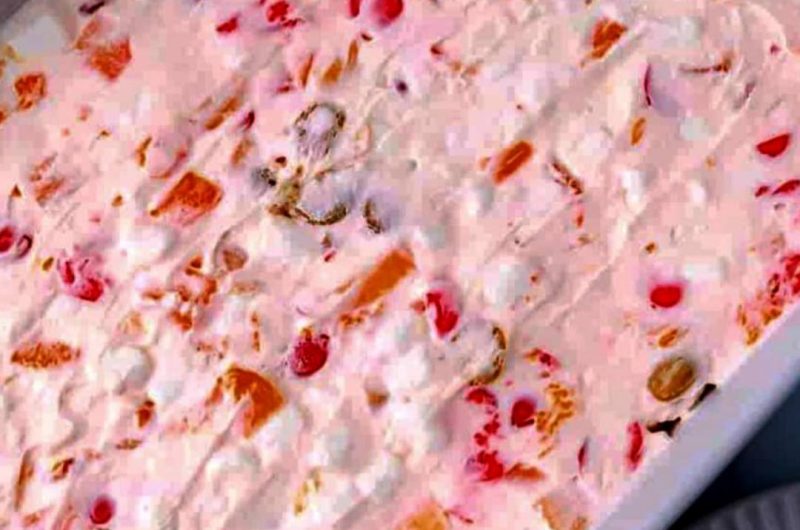 frozen fruit salad a vintage delight for holidays and summer