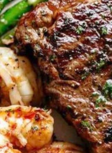 garlic butter grilled steak and shrimp a juicy flavor packed recipe